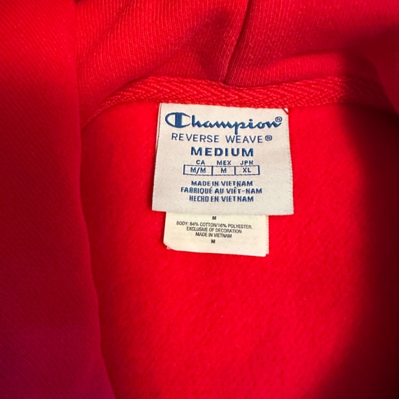 Champions Coca-cola hoodie size m - Picture 2 of 3